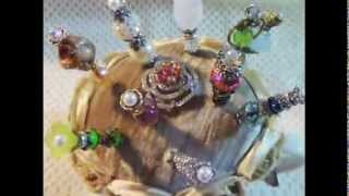 Altered Pin Cushions & Stick Pins @gladysgarden