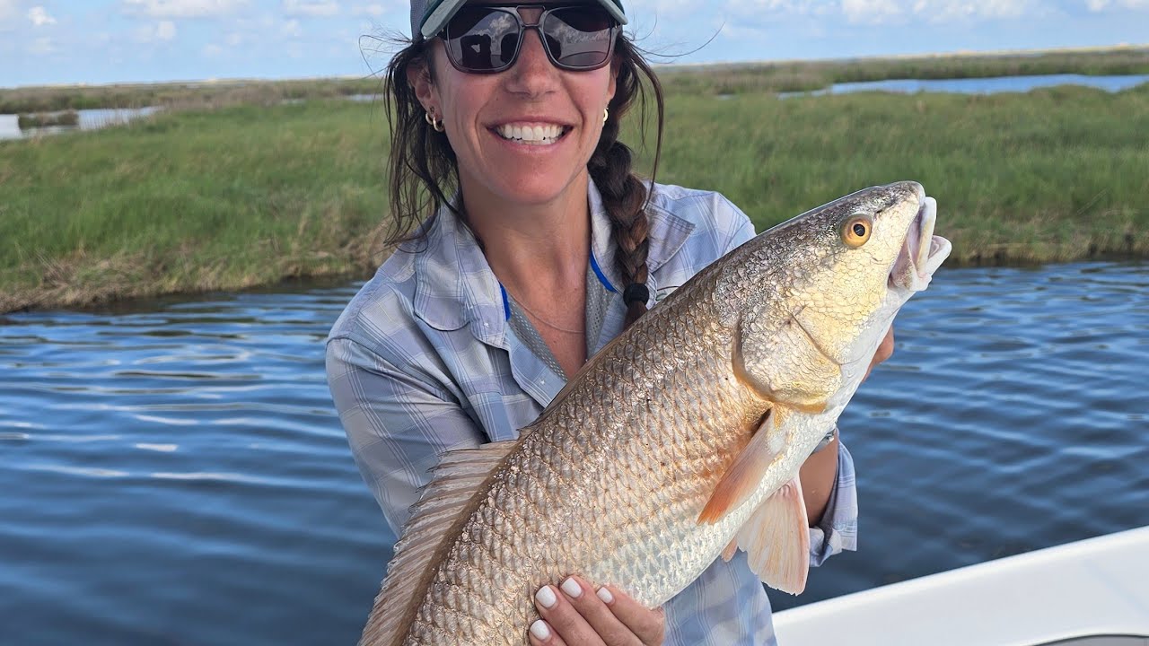 Running out for redfish! - YouTube