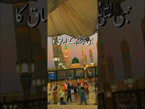 Madine Wale Ka Jo Bhi Gulam Ho Jaaye Islamic Status Shorts Video 
