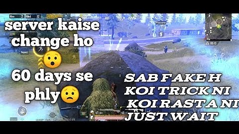 Server changed before 60 days|No triks no way to change server all fake🤥just wait 60 days|chatterbox