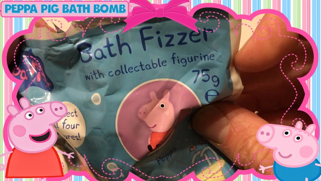 Peppa Pig Bath Bomb Video For Children Kids Toddlers Nursery Rhymes ...