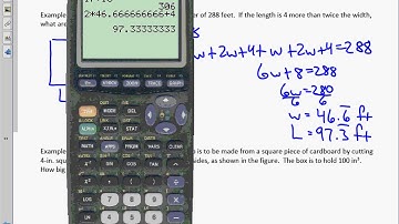 College Algebra Unit 1.6 Notes Modeling with Equations 2017