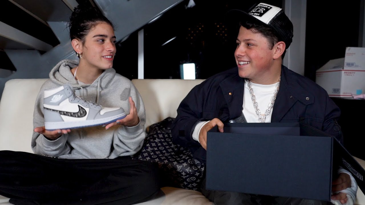 Ben Kickz Shows Me $100K Worth Of Shoes | Dixie D'Amelio