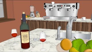 Sketchup Skill Builder Painting Textures On Curved Surfaces