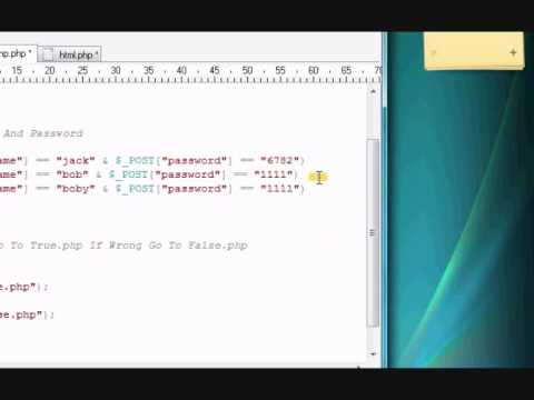 PHP Login Form
