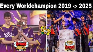 Every Brawl Stars World Champion (2019 → 2025) 🏆🔥 - YouTube