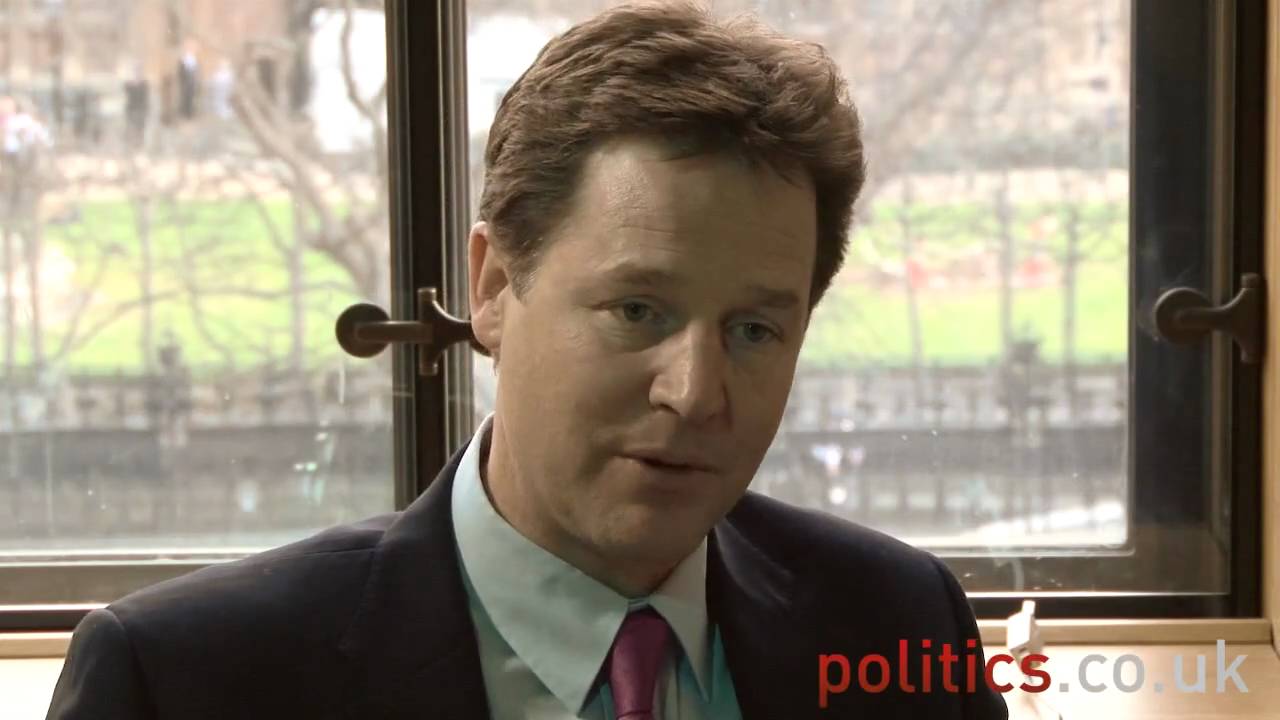 Nick Clegg Interview - on Education