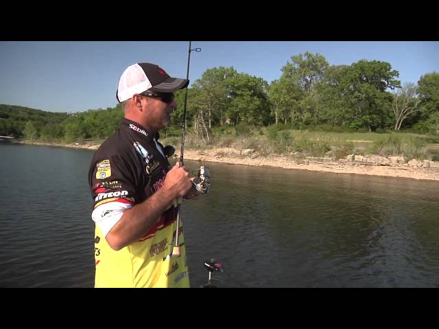 Fishing a Shakeyhead with Jeff Kriet at Table Rock Lake - Tackle