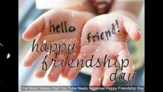 Happy Friendship Day Wishes,Greetings,SMS,Quotes,Thanks for being my friend message, Whatsapp Video screenshot 2