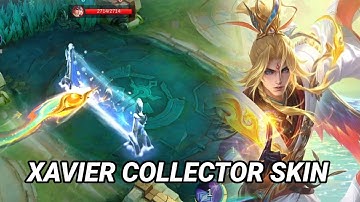 Xavier Collector Skin Skills Effects | MLBB