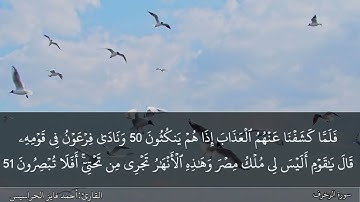 الصفحة 493 سورة الزخرف بصوت القارئ المهندس أحمد فايز الحراسيس