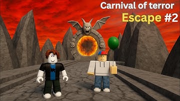 Escape the carnival of terror in roblox part 2 #roblox #escape 