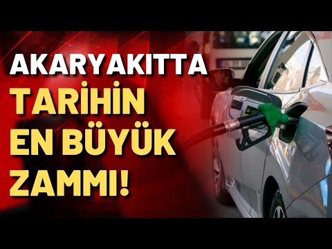 Akaryakıtta ÖTV tutarları arttı: Benzin ve motorine dev zam!