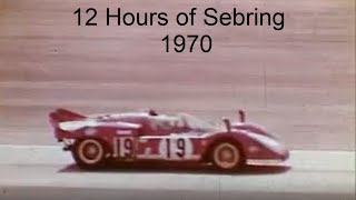 1970 12 Hours of Sebring  Steve McQueen finishes 2nd to Mario Andretti