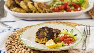 Greek Bean Fritters: Fasoulokeftedes