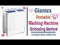 Giantex Portable Washing Machine Unboxing Review, COSTWAY WASHING MACHINE