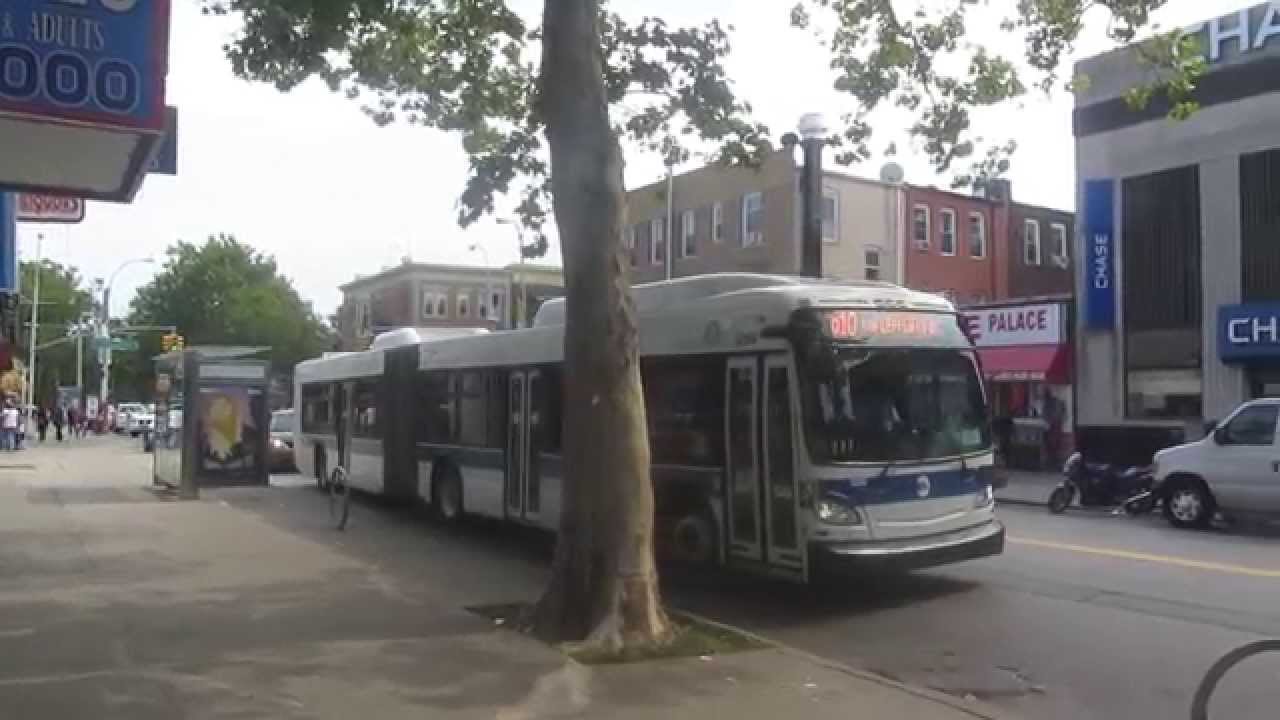 2015 New Flyer XD60 5364 on the Q10 Limited at Lefferts Blvd and