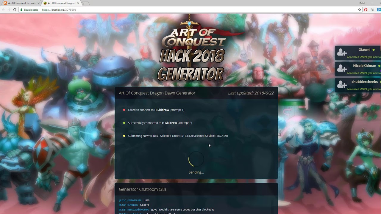 Art of Conquest Generator 2018 [Linari & SoulBit] YouTube