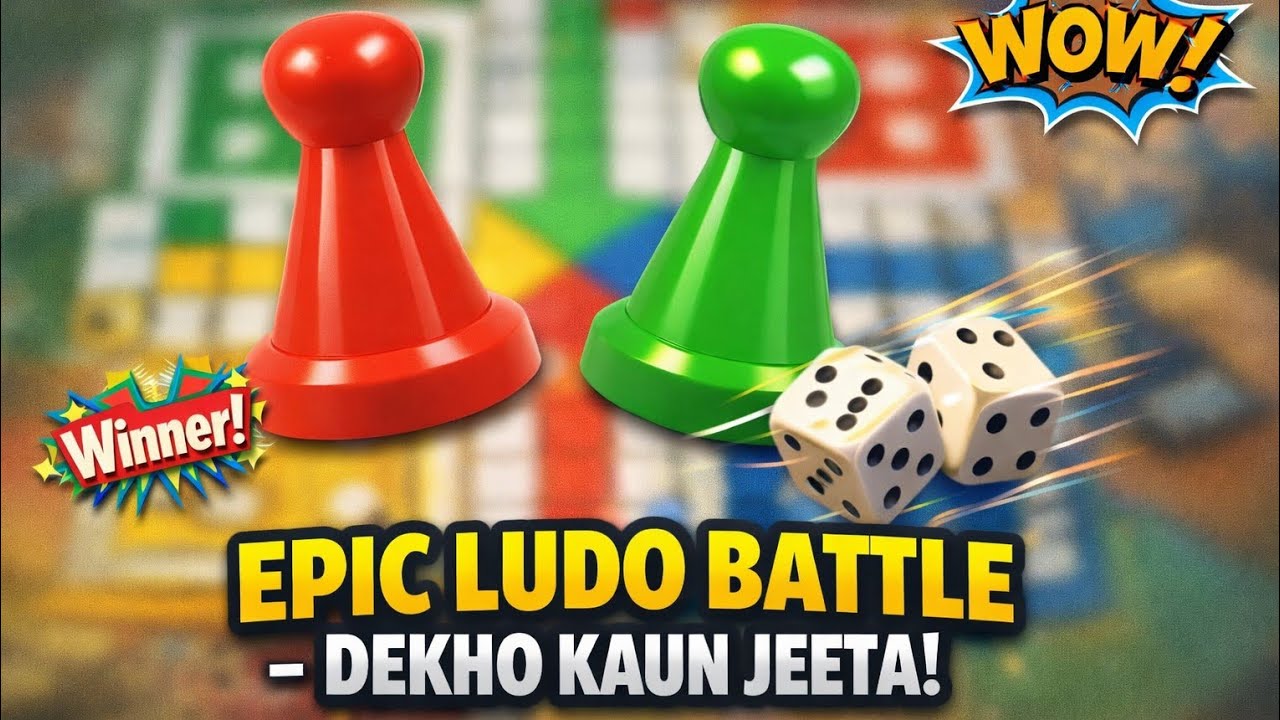 “Epic Ludo Battle – Dekho Kaun Jeeta!”