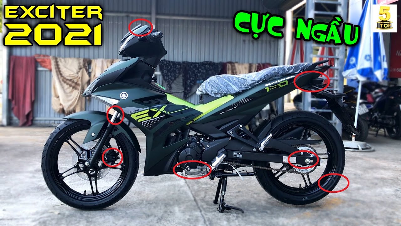 Mua Xe Máy Yamaha Exciter 150 RC 2019  Xanh Đen