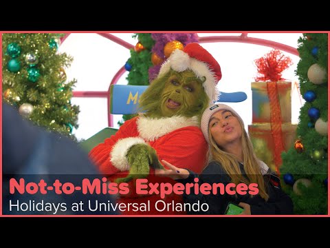 Not-to-Miss Experiences During the Holidays at Universal Orlando