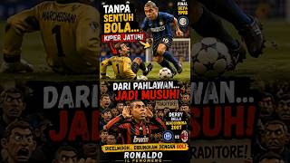 Tanpa Sentuh Bola… Ronaldo Jatuhkan Kiper! 😱 Ini Bukan Skill Biasa  #football #footballstory