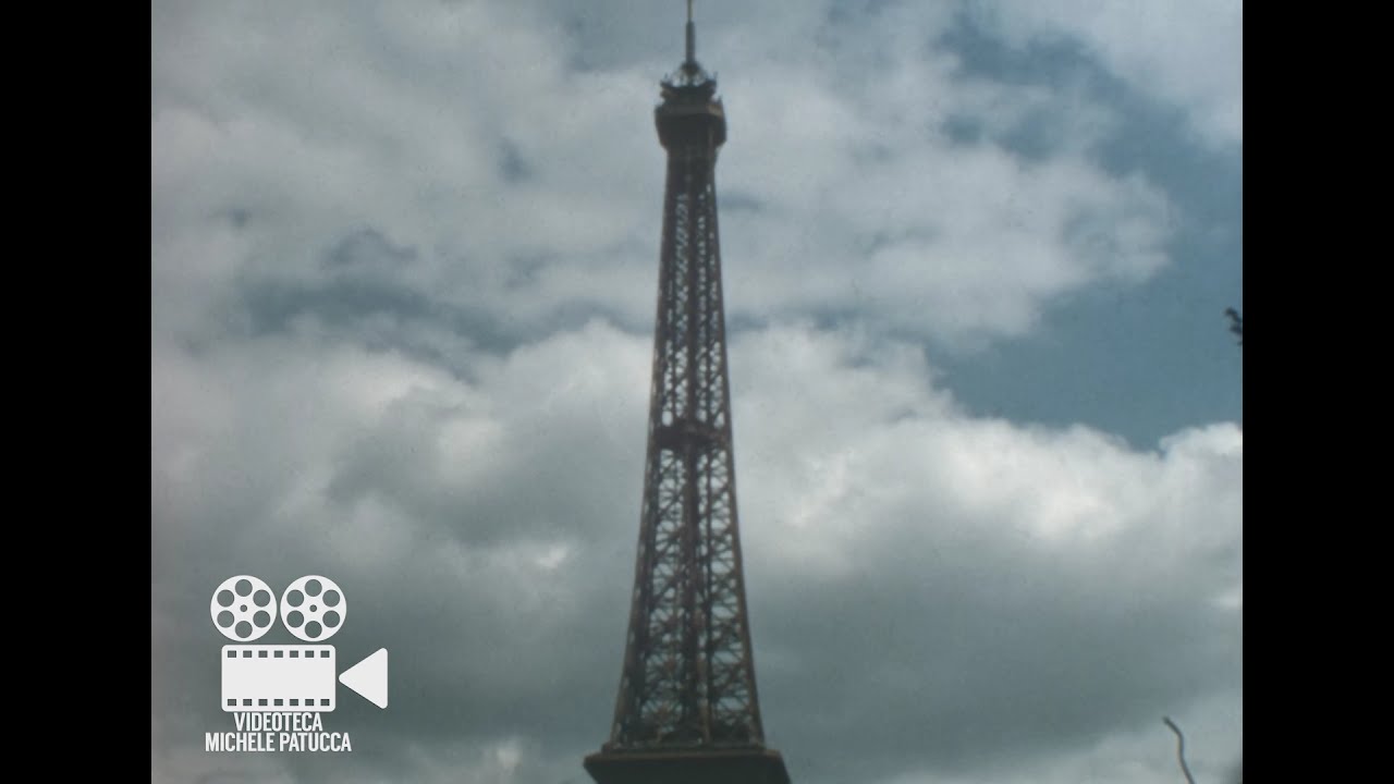 Paris | Home Movie Historical Stock Footage (1960s)