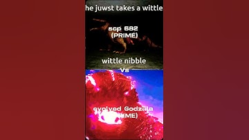 Evolved Godzilla vs scp 682 #shorts #edit #battle #monsterverse #scpfoundation