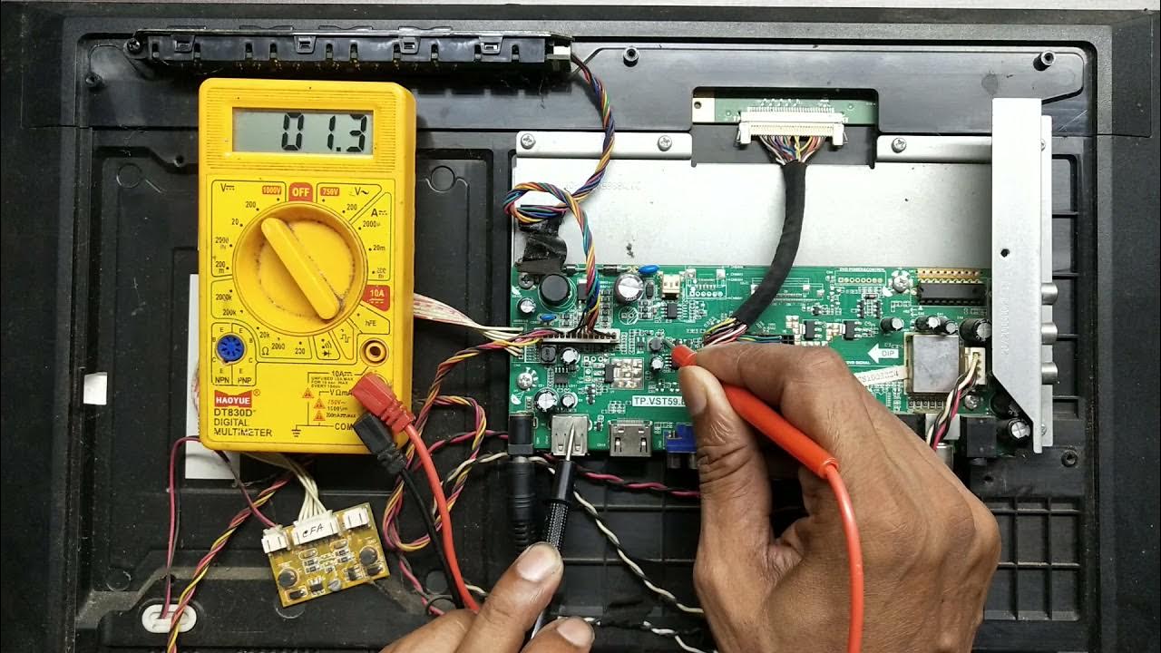 How to fix panasonic led tv standby problem YouTube