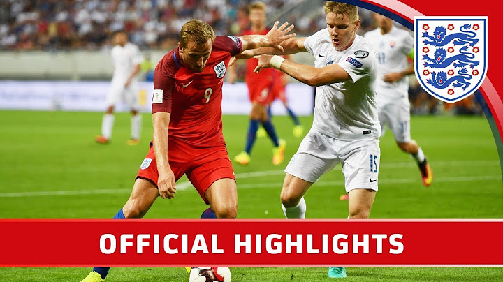 Slovakia 0-1 England (2018 World Cup Qualifier) | Official Highlights