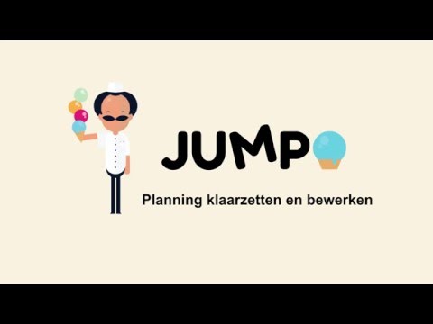 JUMP - Planning klaarzetten en bewerken