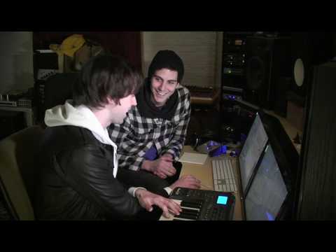 Cobra Starship - in the studio with Reason