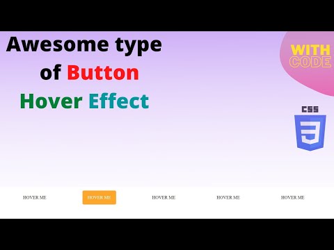 How to set button mouse hover effect using html and css? - Planics Devloper
