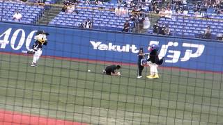 20120620神宮球場での鬼畜つば九郎と鬼畜マーくんの所業