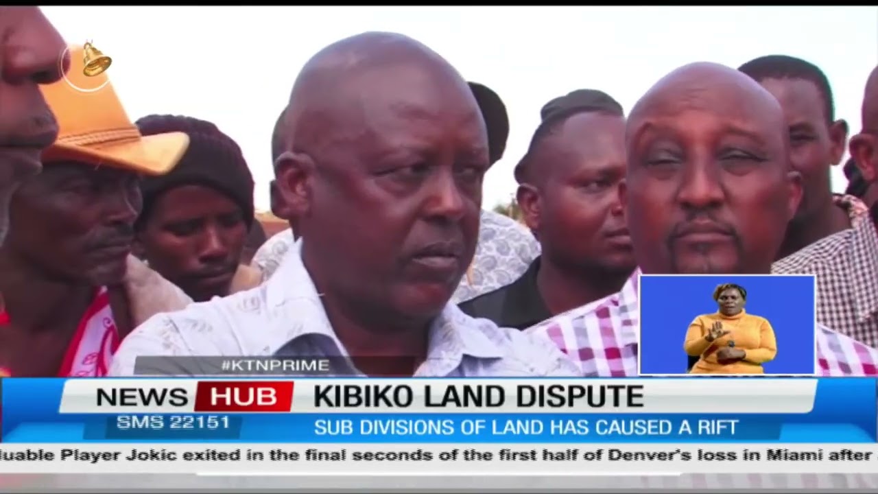 Kibiko residents assured no evictions amid land tensions