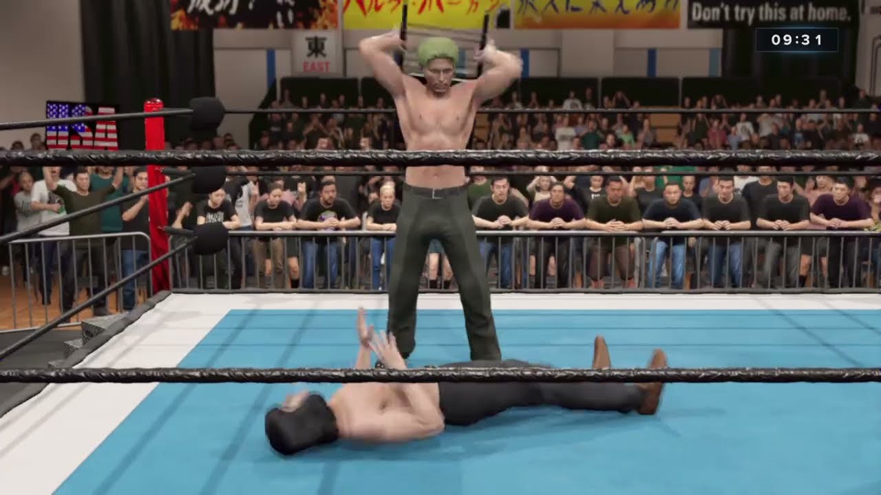 Ichijou Takayanagi Vs Io Naruko (Shirtless Ironman Match)