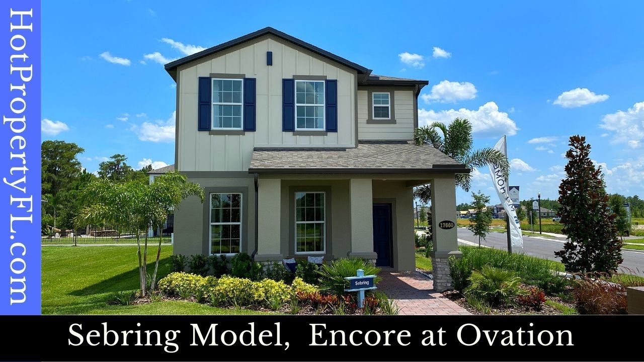 Florida New Model Home Tour Encore at Ovation by M/I Homes Winter