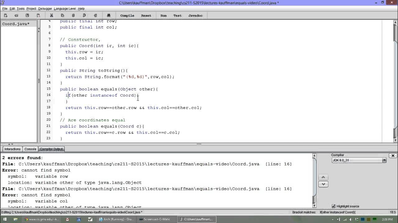 Object to boolean java. Override java. jar string editor.