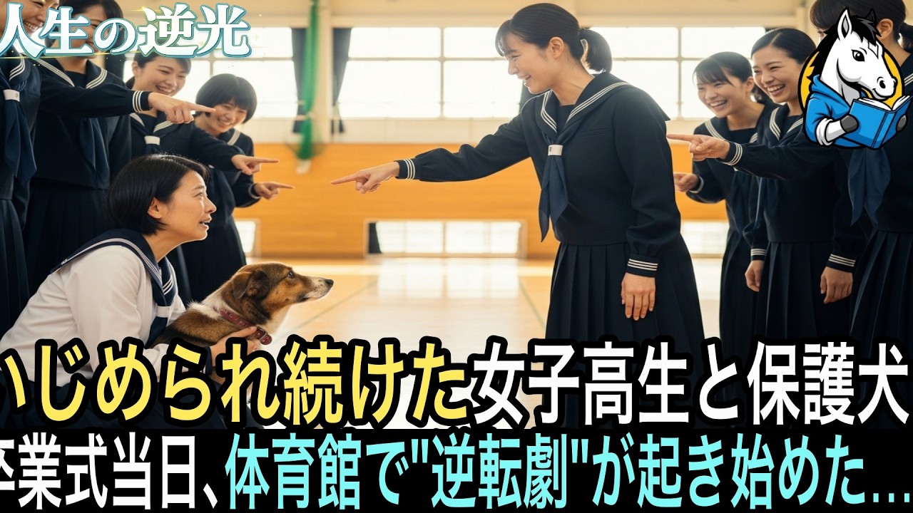 いじめられ続けた女子高生と保護犬→卒業式で起きた奇跡の逆転劇