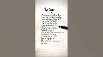 CHRYSTAL - THE DAYS (NOTION REMIX) LYRICS 🪐 #chrystal #thedays #notion #lyrics