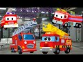 4 Different Types Of Fire Trucks In Shenzhen Metro Line 5 Changlingpi Station 深圳地铁5号线长岭陂站