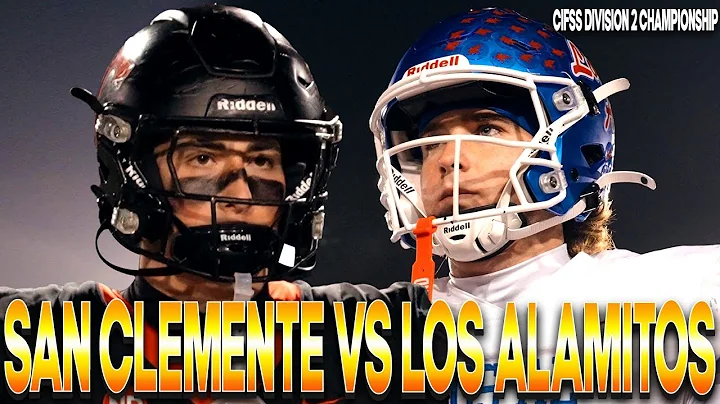 San Clemente vs Los Alamitos‼️CIFSS Divison 2 Championship Clash⚔️Griffins Soar Into The Night🎥🍿