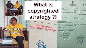 Damodaran Talks with Yoke #25 | Copyright Strategy Special 😍 #damodaranstockanalyst #intraday
