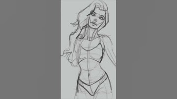 Procreate Sketch Timelapse ✍️ #Shorts #procreatedrawings #fyp