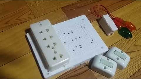 Hướng dẩn ráp túp lô điện 2 công tắc   guide assembly of electric blocks(kênh sáng tạo Đ&C)