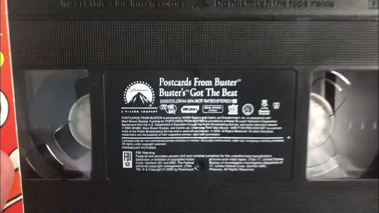 Postcards from Buster Buster’s Got the Beat 2005 VHS YouTube