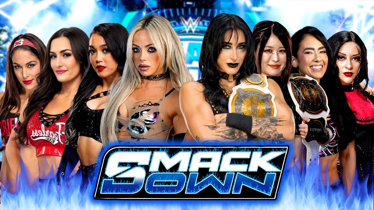 Лив Морган, Роксанна и сестры Белла против Реи Рипли, Айо Скай, Эй Джей Ли и Вакер, WWE SmackDown...
