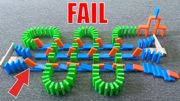 EPIC DOMINO FAIL COMPILATION (Vol. 2)