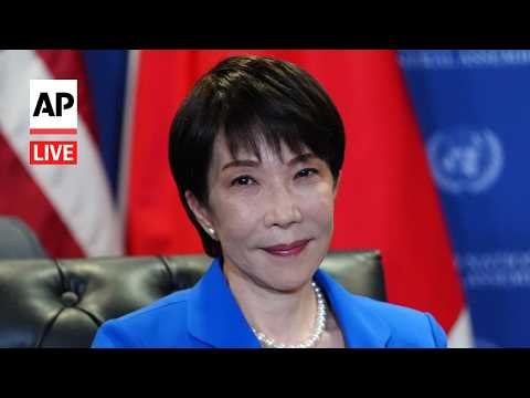 LIVE: Japan PM Sanae Takaichi holds news conference in New York