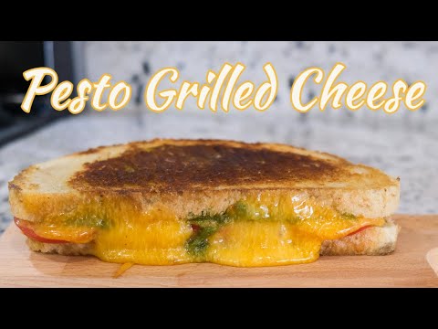 Pesto Grilled Cheese (cameraman cooking) - Episode 255